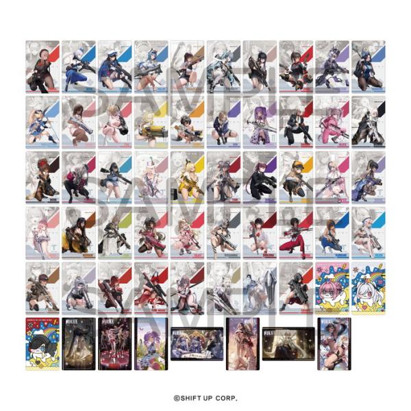 新品未使用　バイパー　7枚セット　ガンガールメタルカードコレクション 10月下旬発売予定 勝利の女神:NIKKE ガンガールメタルカード