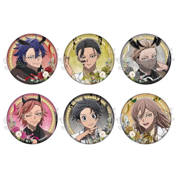 2026年2月下旬発売予定 桃源暗鬼 天使と悪魔 缶バッジ 6個入りBOX