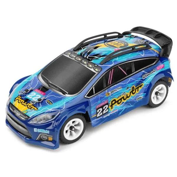 ラジコン HiTEC WLtoys 1/28スケール 4WDミニラリーカー フォース 22 完成品電動