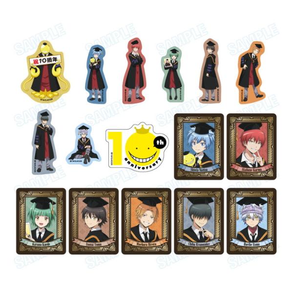 暗殺教室 グッズ 8点 暗殺教室 グッズ 8点 暗殺教室_缶バッジコレクション【10周年ver