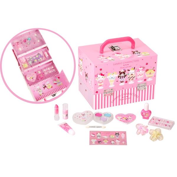 サンリオキャラクターズ バニティメイクボックス (キッズ コスメセット