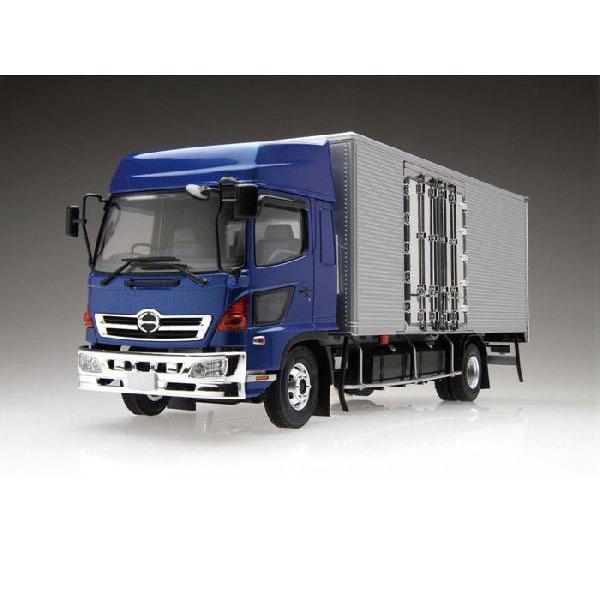 アオシマ プラモデル 1/32 ミドルフレイ ト No.03 日野レンジャー 冷凍