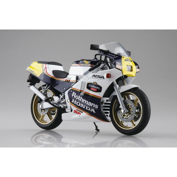 【9月発売予定】　スカイネット 1/12 完成品バイク Honda NSR250R SP '88 セイシェルナイトブルー/ホワイト