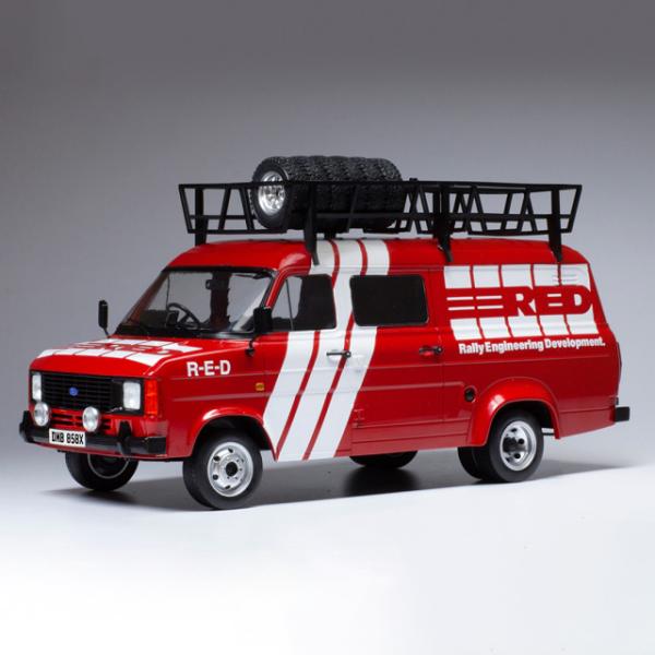 IXO MODELS 1/18 フォード トランジット MK II 1985 R.E.D アシスタントカー 完成品ダイキャストミニカー 18RMC072XE
