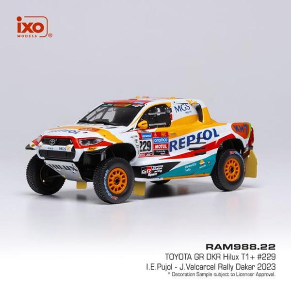 2026年1月以降発売予定 IXO MODELS 1/43 トヨタ GR DKR Hilux T1+ 2023