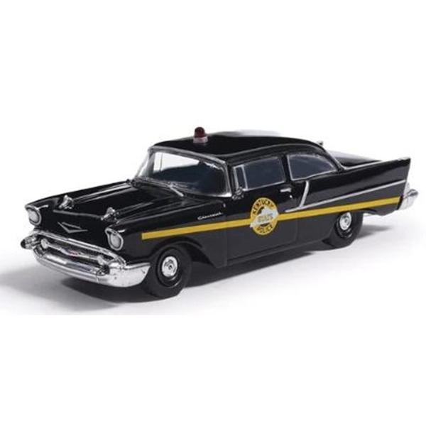 7月以降発売予定 IXO MODELS 1/64 シボレー ワンフィフティ ケンタッキー州警察 ブラック 完成品ダイキャストミニカー IA64015