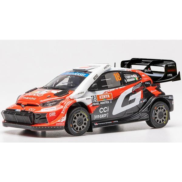 【9月以降発売予定】　IXO MODELS 1/43 トヨタ GR ヤリス Rally1 2026年 ラリーケニア 優勝 #18 勝田貴元/A.Johnston 完成品 RAM1039A
