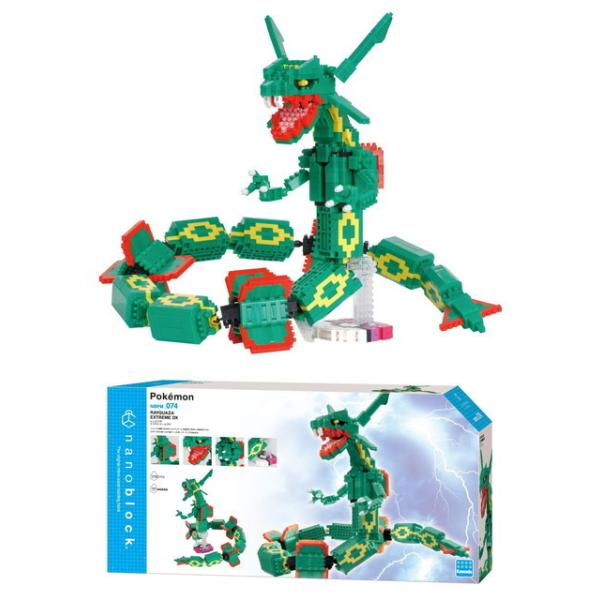 ナノブロック nanoblock ポケットモンスター レックウザ