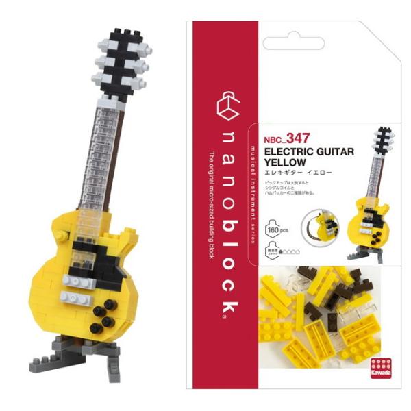 ナノブロック Nanoblock Nbc 347 エレキギター イエロー 難易度1 レスポール 定形外郵便送料無料 トイスタジアム Goodバリュー 通販 Yahoo ショッピング