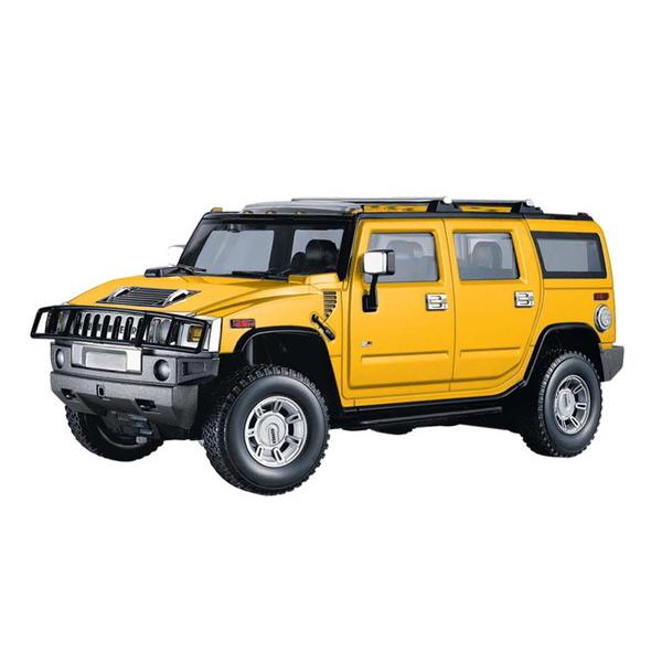 童友社 1/16 ハマー H2 イエロー 完成品ラジコン 27MHz : トイ