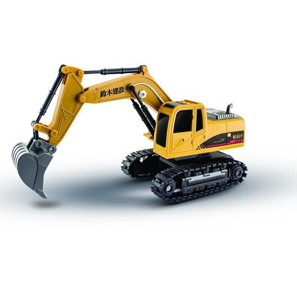 童友社 1/24 RC MINIパワーショベル 27MHz 完成品ラジコン : トイ