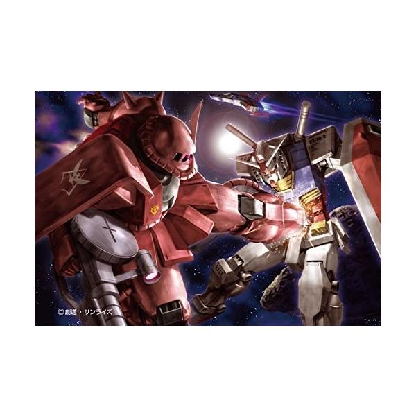 【新品未開封品】光る！ジグソーパズル 「赤い彗星」 ジグソーパズル 108ピース 機動戦士ガンダム 赤い彗星の脅威 マイクロ