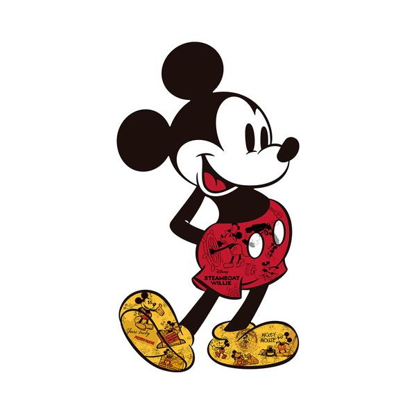 ジグソーパズル 258ピース シルエット ディズニー ミッキー