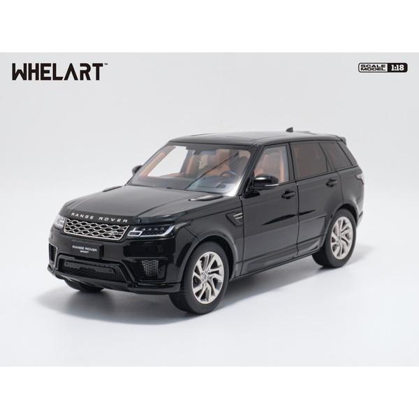ランドローバー レンジローバー ダイキャスト ミニカー WHELART 1/18 レンジローバー スポーツ ブラック 完成品ダイキャスト