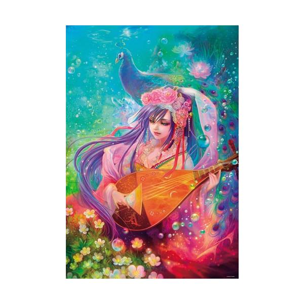 ジグソーパズル 1000ピース 光るパズル 深泉万葉 水の音色 弁財天 49x72cm 81 1 トイスタジアム ジグソーパズル館 通販 Yahoo ショッピング