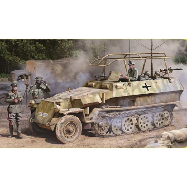 ドラゴン 1/35 WW.II ドイツ軍 Sd.Kfz.251/6 C型 装甲指揮車 EZ