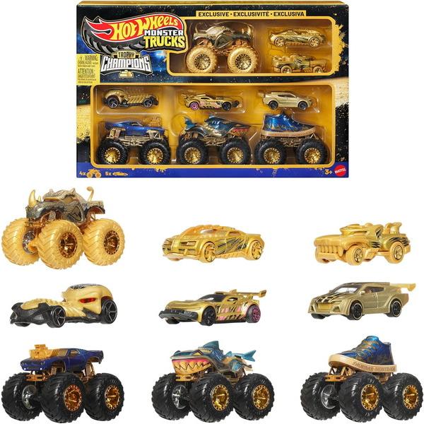 Hot Wheelsモンスタートラック 【トロフィーチャンピオンズ】6台セット