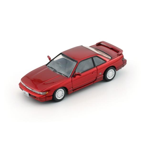 BM CREATIONS 1/64 日産 シルビア S13 メタリックレッド LHD 左