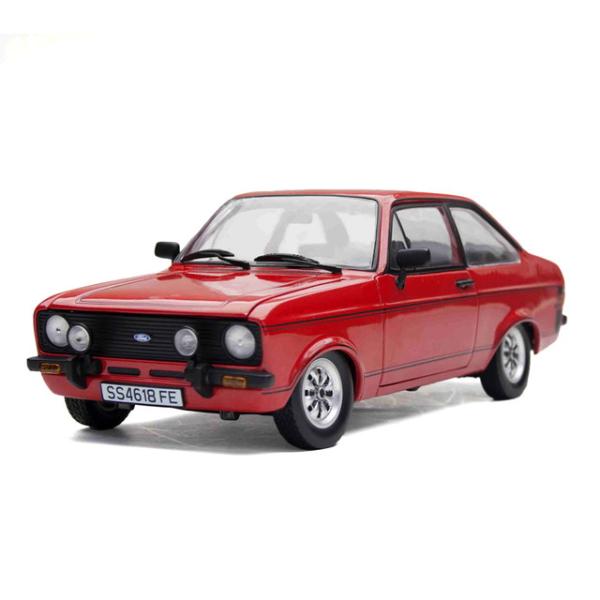 SUNSTAR 1/18 フォード エスコート MKII Sport 1975 レッド完成品ダイ