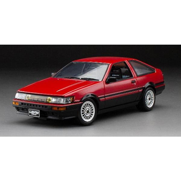 SUNSTAR 1/24 トヨタ カローラ レビン AE86 1985 レッド／ブラック
