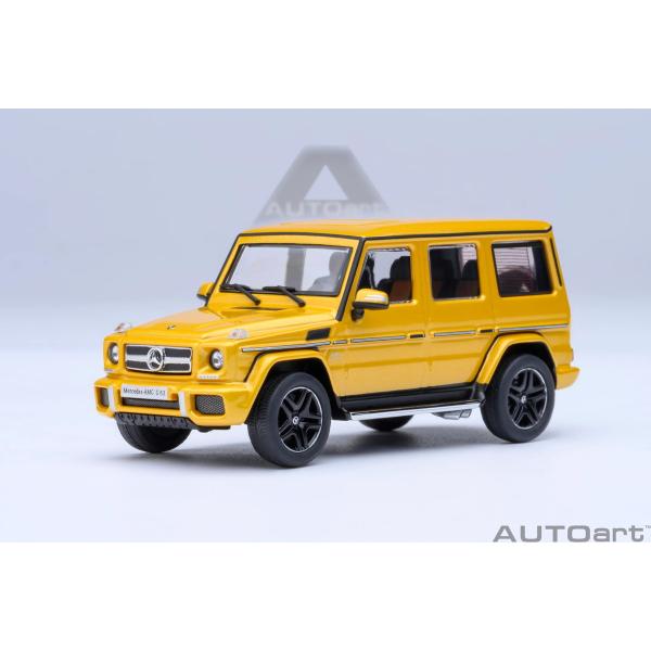 AUTOart 1/64 メルセデス AMG G63 2017 (イエロー) 完成品ミニカー