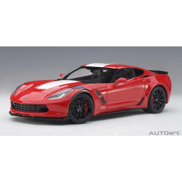 AUTOart 1/18 シボレー コルベット (C7) グランスポーツ レッド