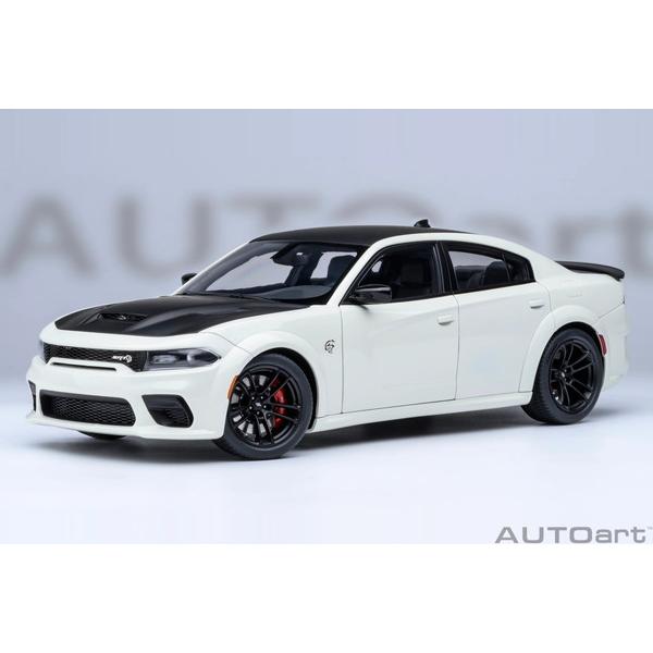 AUTOart 1/18 ダッジ チャージャー SRT ヘルキャット レッドアイ ジェイルブレイク (ホワイト/マットブラック) 71751 送料無料