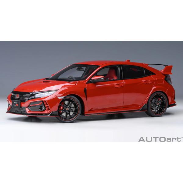 AUTOart 1/18 ホンダ シビック タイプR (FK8) 2021 フレームレッド