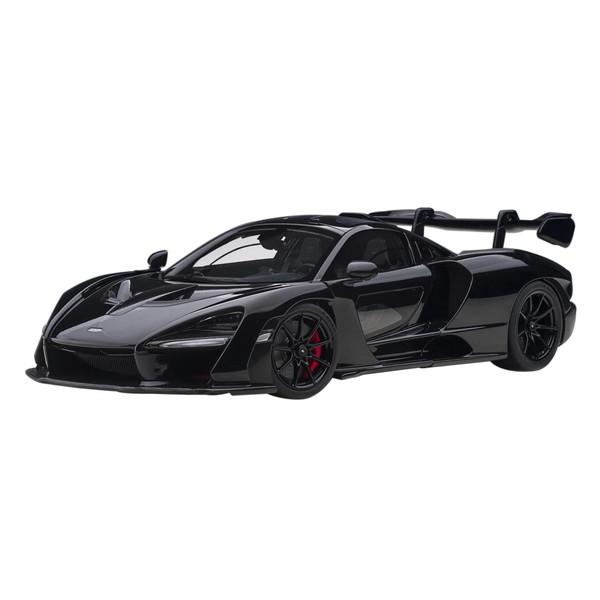 AUTOart 1/18 マクラーレン セナ ブラック 完成品ミニカー 76076 送料