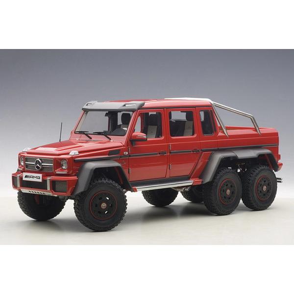 AUTOart 1/18 メルセデス ベンツ G63 AMG 6x6 レッド 完成品ミニカー