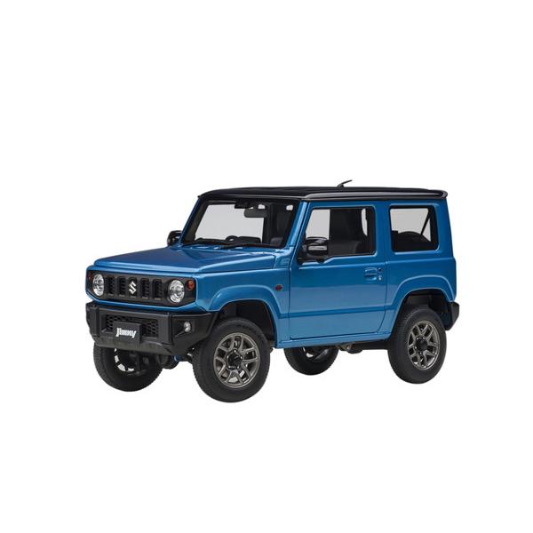 AUTOart 1/18 スズキ ジムニー (JB64) ブルー・メタリック/ブラック