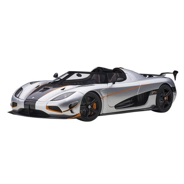 AUTOart 1/18 ケーニグセグ アゲーラ RS メタリック・シルバー
