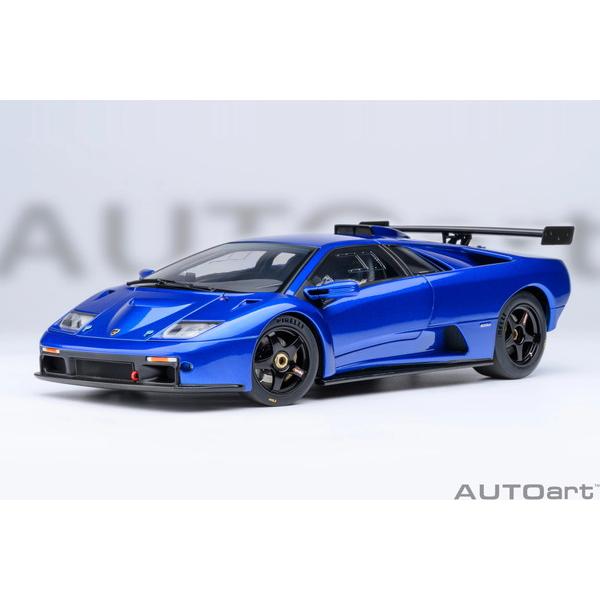 AUTOart 1/18 ランボルギーニ ディアブロ GTR メタリック・ブルー 完成