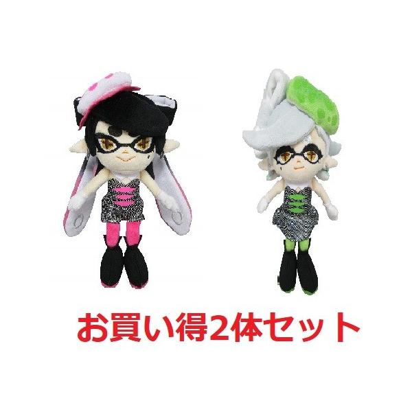 スプラトゥーン Splatoonぬいぐるみ シオカラーズ ホタル・アオリ