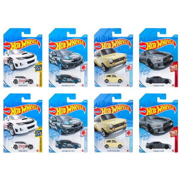 8月発売予定 完成品ミニカー ホットウィール ベーシックカー 21年8月単品販売4種 8台セット 各2台 送料無料 トイスタジアム Paypayモール店 通販 Paypayモール