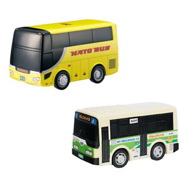 2点セット】ドライブタウン No.17 はとバス＆ No.44 路線バス ミニカー