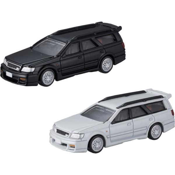 2点セット】トミカプレミアム 50 日産 ステージア 発売記念 ＆ 通常