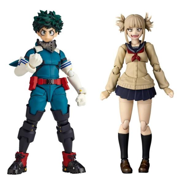 アメイジングヤマグチ　緑谷出久　トガヒミコ　2セットフィギュア 2点セット】リボルテック アメイジング・ヤマグチ 僕のヒーロー