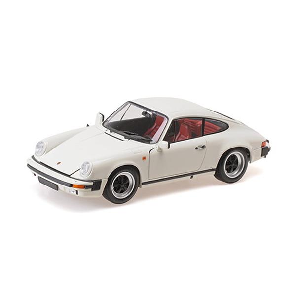 MINICHAMPS 1/18 ポルシェ 911 カレラ クーペ 3.2 1983 ホワイト 完成