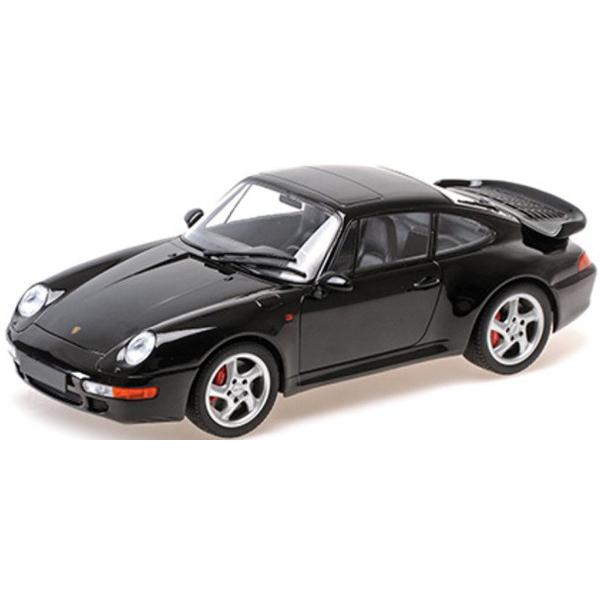 MINICHAMPS 1/18 ポルシェ 911 (993) ターボ 1995 ブラック 完成品ダイ