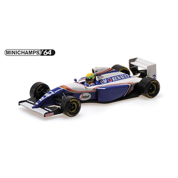 MINICHAMPS 1/64 ウィリアムズ ルノー FW16 アイルトン・セナ サンマリノGP 1994 完成品ダイキャストミニカー 540946422　送料無料