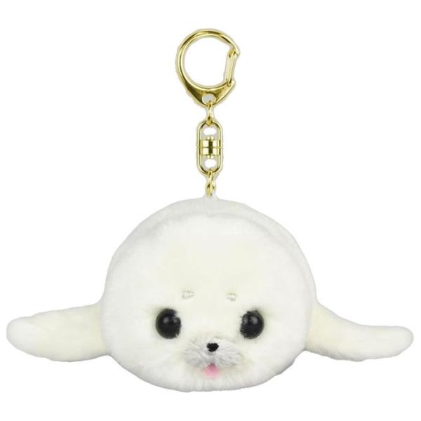 ほわほわアザラシちゃんの赤ちゃんLKH ほわほわちゃん ぬいぐるみキーホルダー 全長約15cm 703427 送料無料