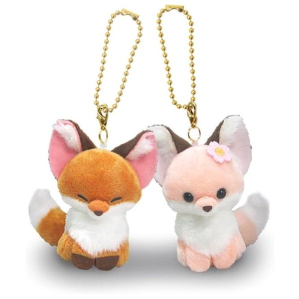 ニコニコぺあぐるみKHちょコンとキツネ ぬいぐるみキーホルダー 704655