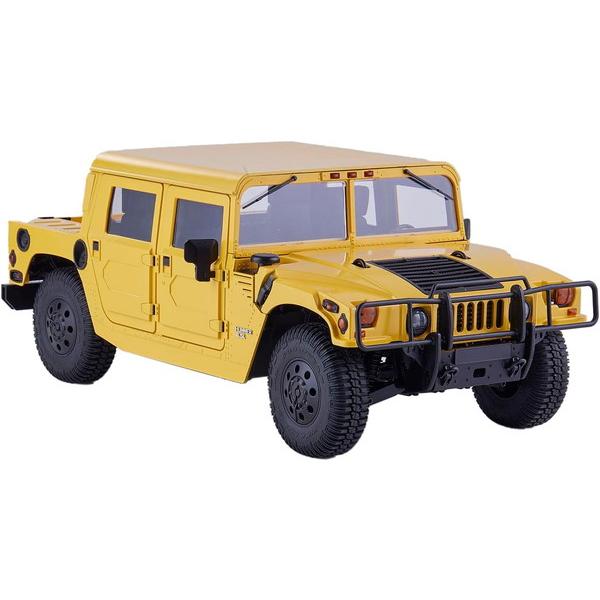 FMS 1/12 リアリスティックRC完成モデル ハマー H1 アルファ イエロー