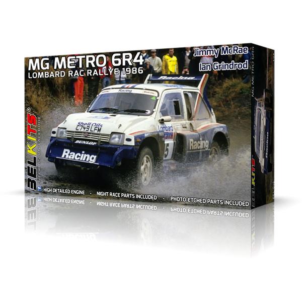 ベルキット 1/24 MG メトロ 6R4 1986 RAC ラリー プラモデル BEL016