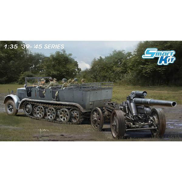 (未使用･未開封品)　ドラゴン 1/35 第二次世界大戦 ドイツ軍 Sd.Kfz.7 8トンハーフトラック&s.FH18榴弾砲 プラモデル DR6918 bt0tq1u ドラゴン 1/35 WW.II ドイツ軍 Sd.Kfz.7 8 トンハーフトラック&s.FH18