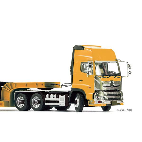 プラッツ 1/50 日野プロフィアSS 6×4 ハイルーフ イエロー 現行モデル