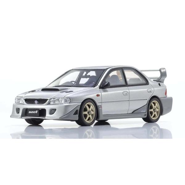 京商オリジナル 1/43 スバル インプレッサ S201 (シルバー) 完成品 