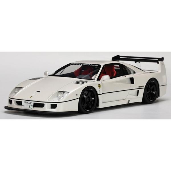 GT SPIRIT 1/18 フェラーリ F40 LBWK ホワイト 完成品ミニカー GTS379