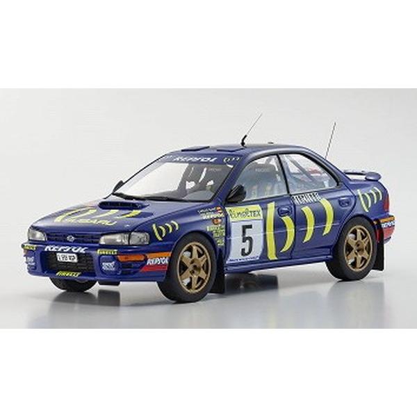 【★カタログ】 京商オリジナル 1/18 スバル インプレッサ 1995 モンテカルロ #5 完成品ダイキャストミニカー KS08962B 送料無料